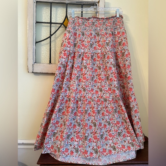 Universal Thread Dresses & Skirts - Universal Thread Green and Coral Maxi Skirt